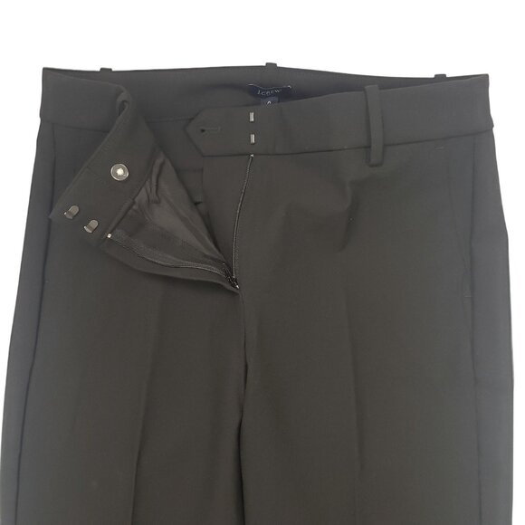 J Crew Slim-Fit Full-Length Trouser Pant in Black Women Size 6 Career Office NWT - Picture 12 of 16